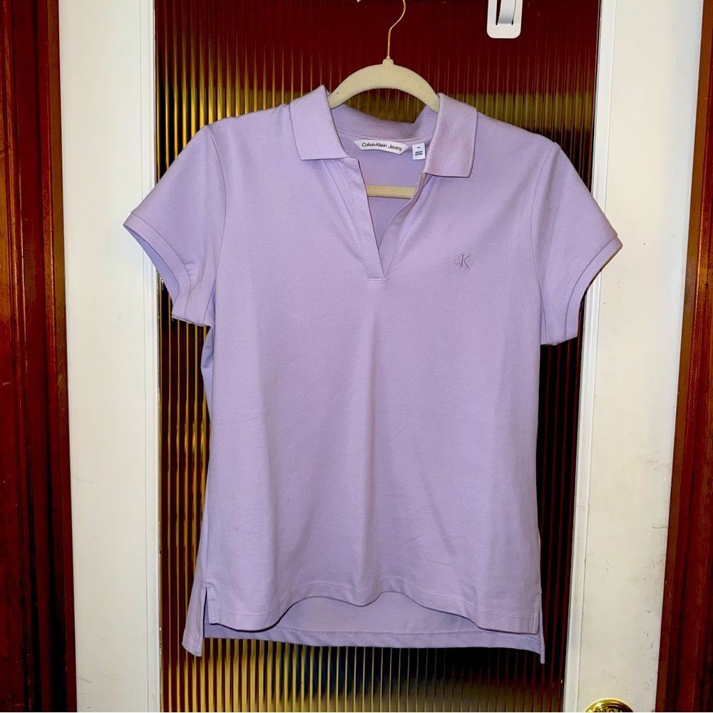 Fitted Calvin Klein Polo-NWT!
